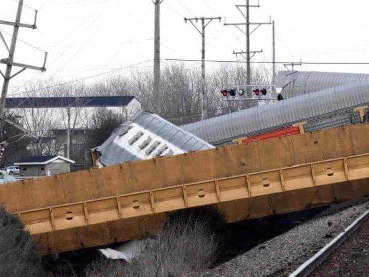 Descarrila otro tren, ahora en Arizona; traía jarabe de maíz Descarrila otro tren, ahora en Arizona; traía jarabe de maíz