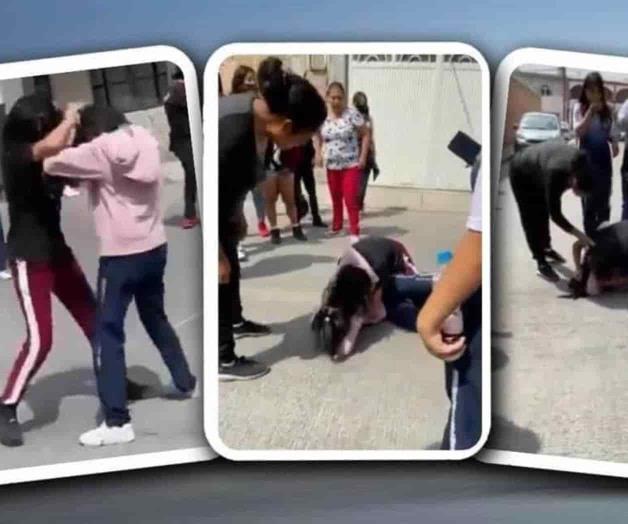 Exhiben pelea de alumnas en Celaya, apoyada por madres
