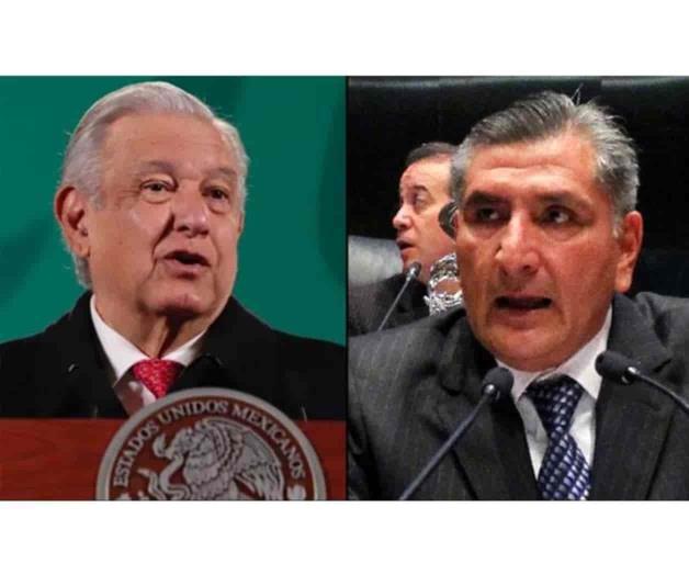 AMLO destaca trabajo de Adán Augusto López en Segob