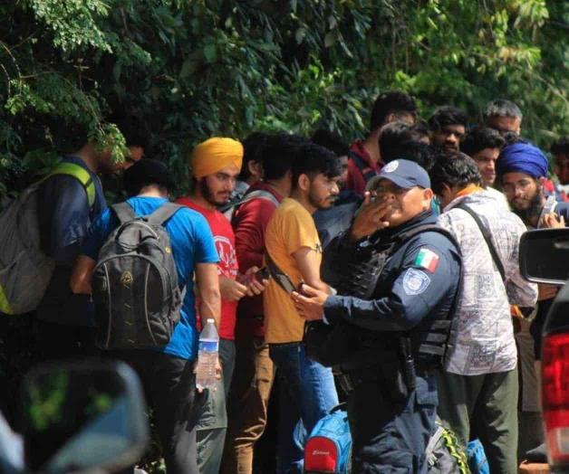 Aseguran a más de 40 migrantes en Cancún