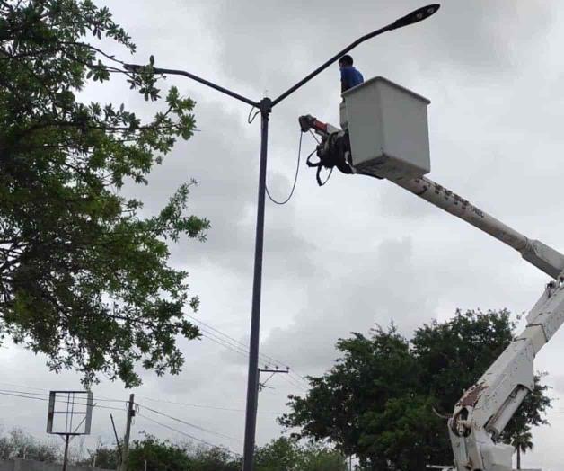 Ilumina Gobierno de Río Bravo acceso a Progreso