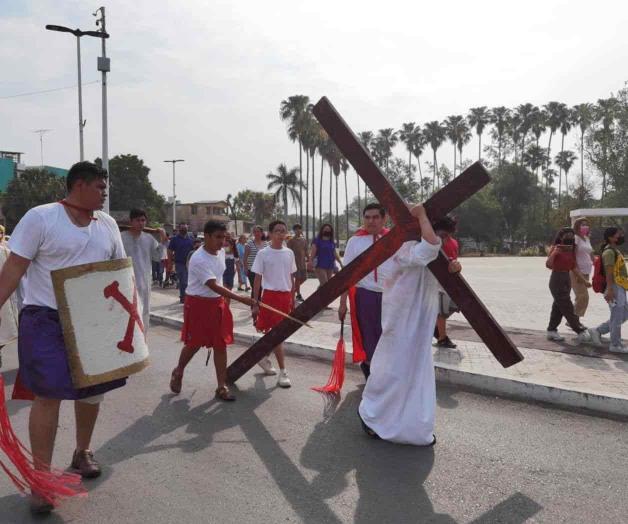 Se prepara iglesia católica para conmemorar la Semana Santa Se prepara iglesia católica para conmemorar la Semana Santa