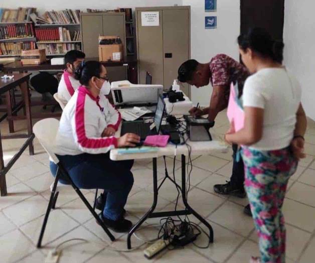 Reanuda sus actividades módulo itinerante del INE