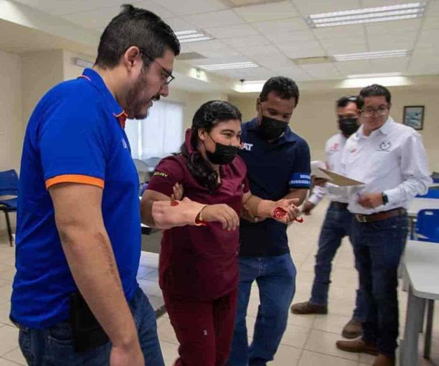 Ensaya UAT medidas de protección civil en las instalaciones universitarias Ensaya UAT medidas de protección civil en las instalaciones universitarias