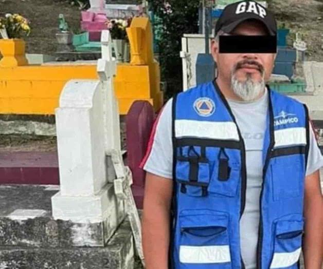 Por violación, detienen a empleado de Protección Civil