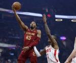 Cavaliers amarran lugar en playoff con victoria ante Rockets