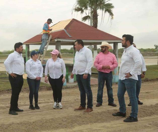 Supervisa alcaldesa trabajos de rehabilitación de La Playita