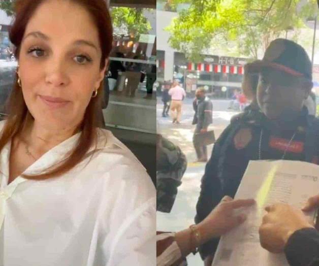 Actriz arrestada en CDMX