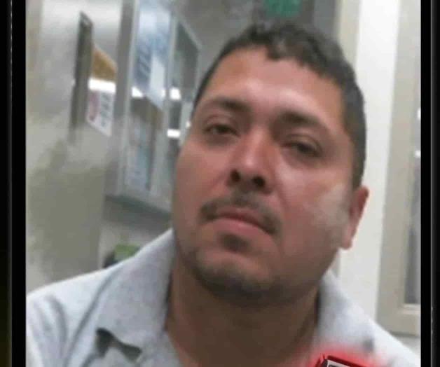 Delincuente convicto detenido por agentes
