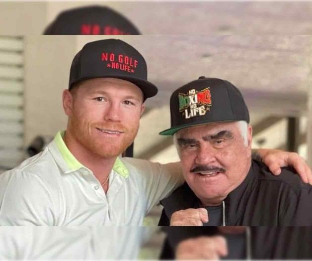 Cuando Canelo Álvarez conoció a su ídolo Vicente Fernández Cuando Canelo Álvarez conoció a su ídolo Vicente Fernández