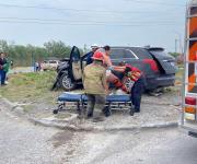 Sale de trabajar de la maquila y muere mujer en accidente vial