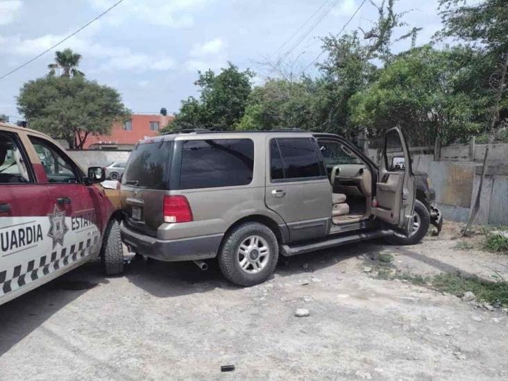 Asegura GE vehículo, armamento y equipo táctico Asegura GE vehículo, armamento y equipo táctico