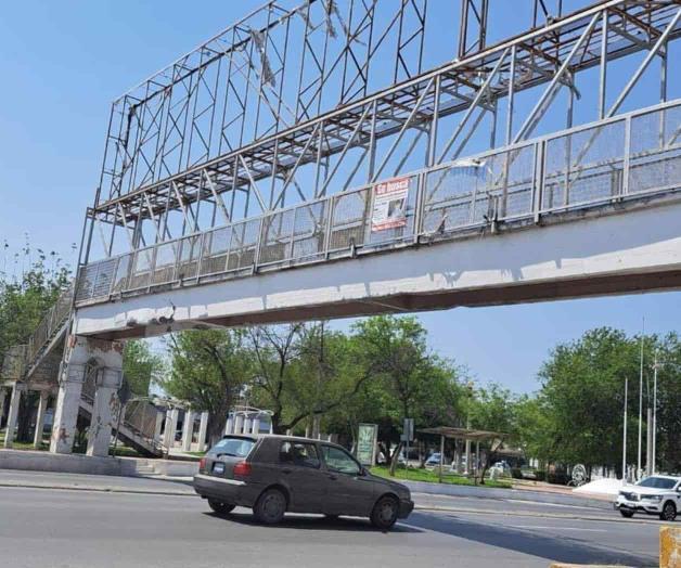 Gran riesgo de colapsar puente