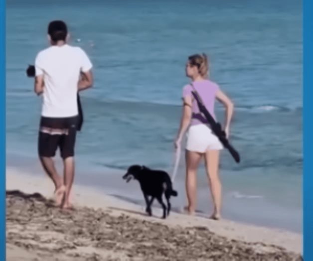 Turista con rifle asusta a vacacionistas en playas de Yucatán