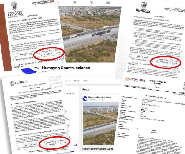 Quedan en familia obras en Reynosa