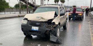 Provoca lluvia accidentes vehiculares