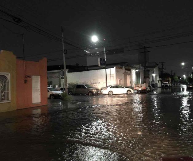 Sorprenden lluvia y granizo en N.L.