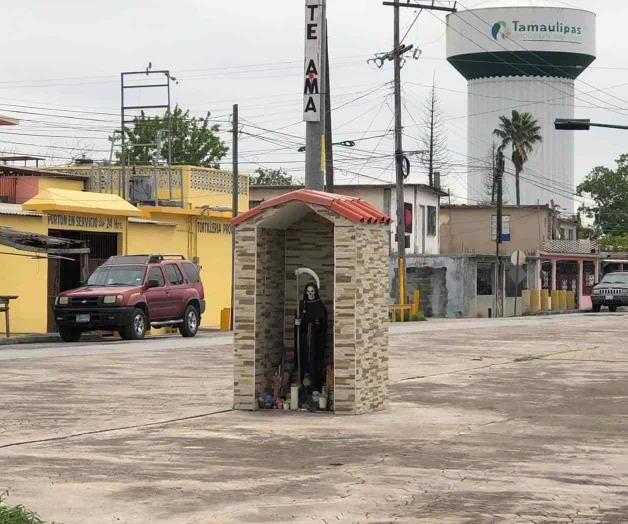 Crece veneración por la Santa Muerte en Matamoros Crece veneración por la Santa Muerte en Matamoros