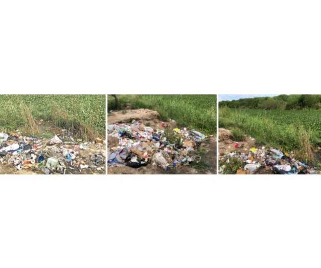 Convierten río en basurero