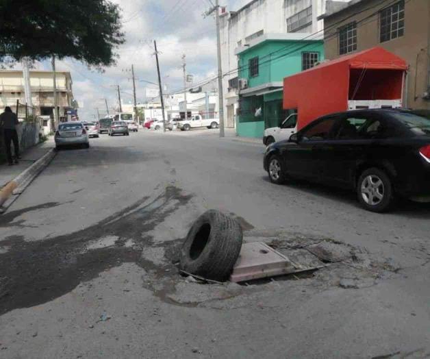 Trampa vial resultan alcantarillas abiertas Trampa vial resultan alcantarillas abiertas