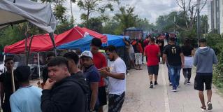 Vive Matamoros una crisis migratoria