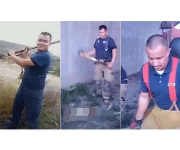 Supuestos bomberos asesinan a golpes y hachazos a perros en Coahuila