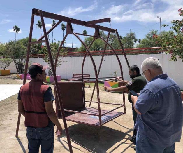 Peligra vida de menor: Cae de juego en parque Peligra vida de menor: Cae de juego en parque