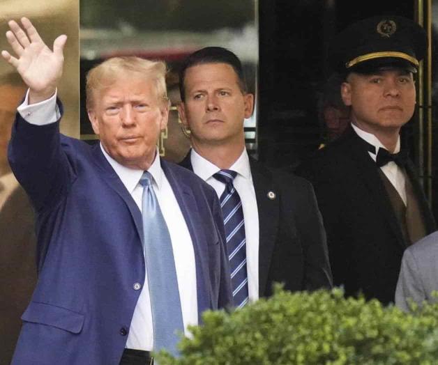 Trump declara en caso sobre prácticas de su empresa Trump declara en caso sobre prácticas de su empresa