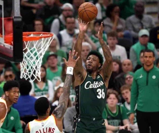 Inician Celtics los Playoffs con un triunfo sobre Hawks Inician Celtics los Playoffs con un triunfo sobre Hawks