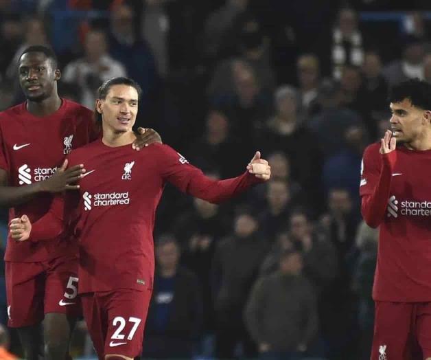 Liverpool golea 6-1 a Leeds, 1ra victoria en 6 semanas