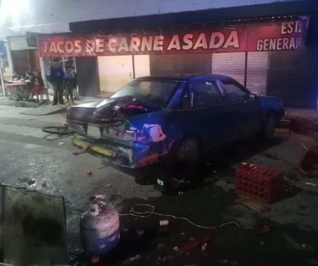 Embiste puesto de hot dogs