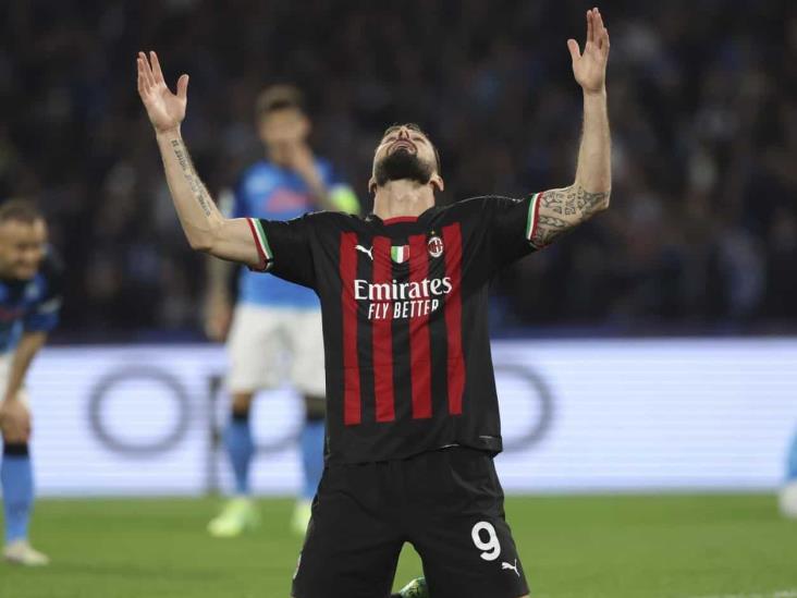 Milán avanza sobre el Napoli a Semifinales de Champions Milán avanza sobre el Napoli a Semifinales de Champions