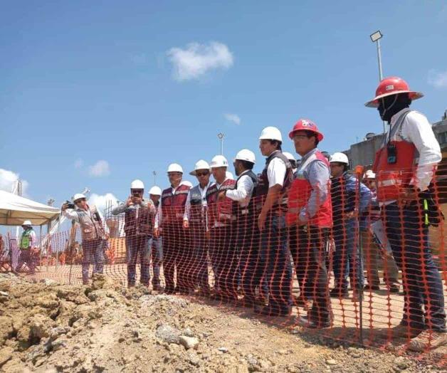 Supervisa director del ISSSTE obras del hospital de Tampico Supervisa director del ISSSTE obras del hospital de Tampico