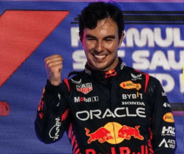 Checo podría utilizar casco con escudo del Ame en el GP de México