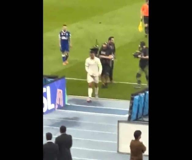 ¿Deportarán de Arabia a CR7 por agarrarse los genitales?