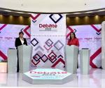 Debate Edomex: Alejandra Del Moral, combativa; Delfina Gómez a la defensiva