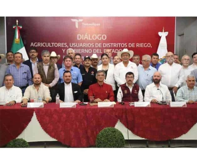 Visita gobernador Río Bravo; se reúne con productores Visita gobernador Río Bravo; se reúne con productores