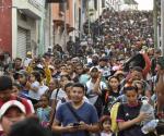 Sale caravana migrante de Tapachula para exigir justicia