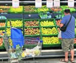 Inflación anual retrocede a 6.24% en la primera mitad de abril