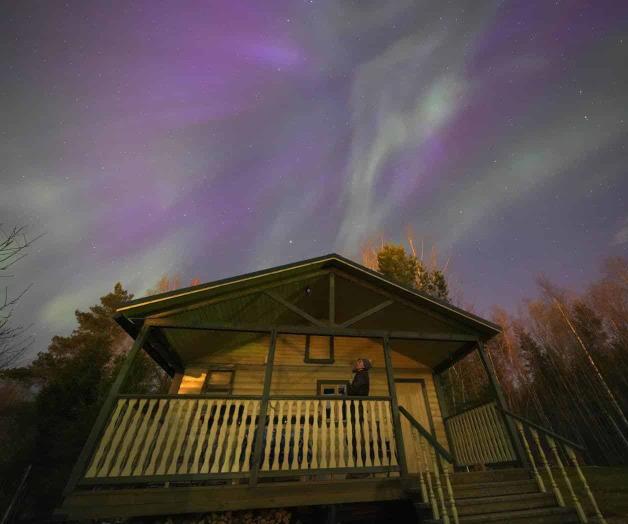 Severa tormenta solar crea deslumbrantes auroras