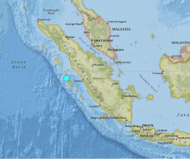 Terremoto magnitud 7.3 azota isla de Sumatra, Indonesia
