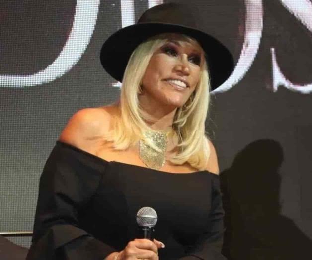 Laura León, molesta de que le pregunten por Maribel Guardia