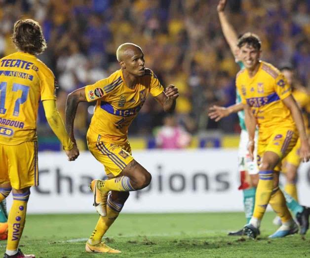 Remonta Tigres y vence al León, que anotó de visita Remonta Tigres y vence al León, que anotó de visita