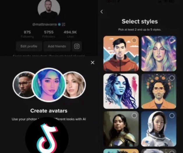 TikTok permitirá crear avatares mediante IA