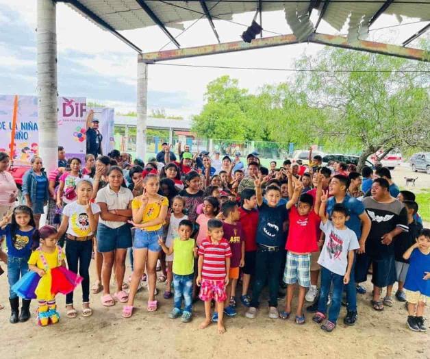 Festejan a la niñez de la zona lagunaria