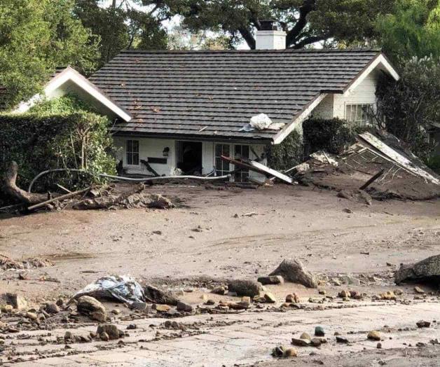 Alud afecta zona de sur de California; evacuan viviendas