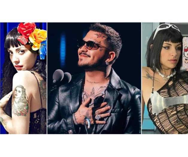 Cazzu y Mon Laferte, los amores platónicos de Christian Nodal