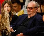 Reaparece Jack Nicholson en partido de los Lakers