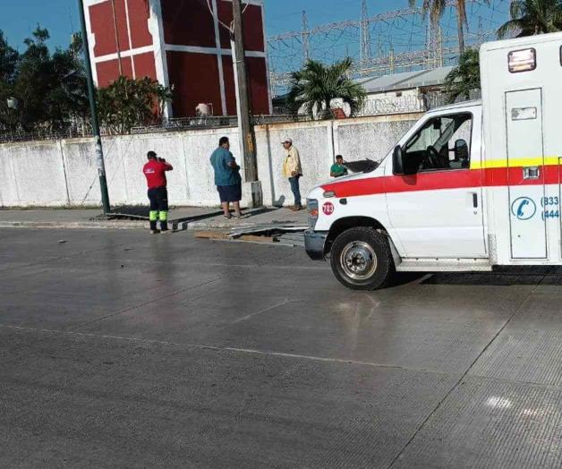 Vieron volar láminas, escucharon un estruendo y cayó el hombre muerto