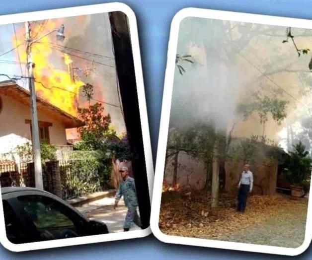 Alerta incendio en bosque de Cuernavaca